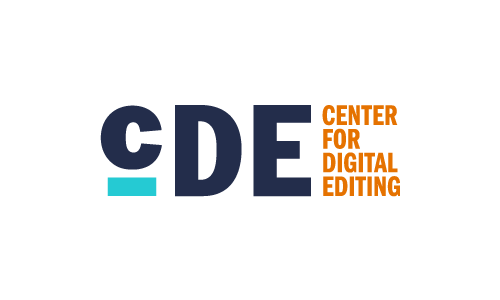 The Center for Digital Editing logo